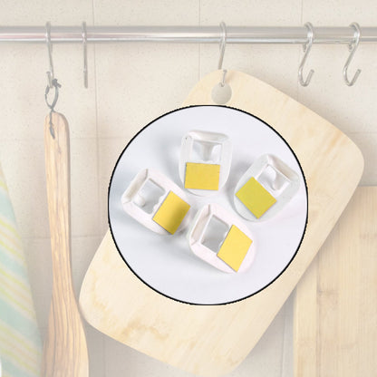 Multipurpose Strong Cartoon Hook Self-Adhesive hooks (4 Pc Set)