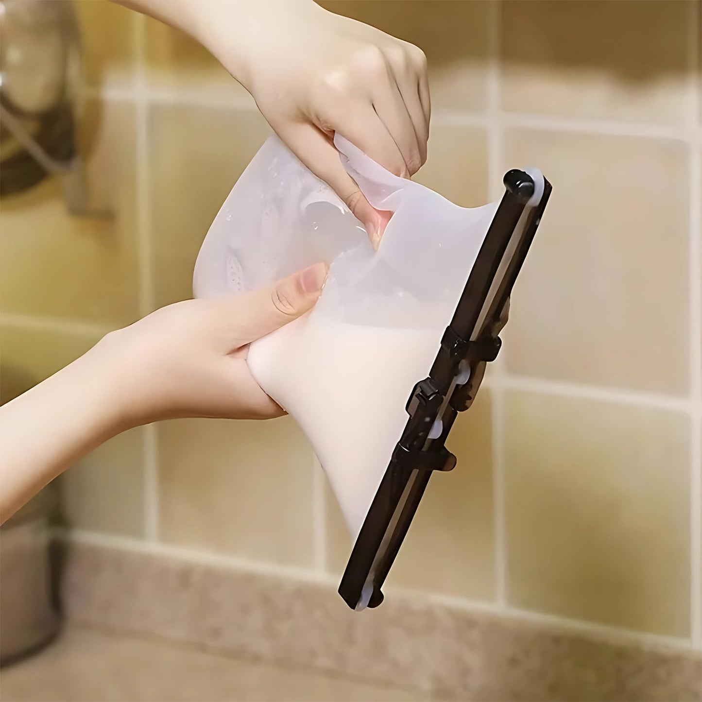 Reusable Silicone Food Storage Bag for Snacks (1 Pc, Leakproof, BPA Free)