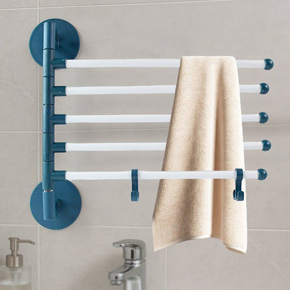 Rotating Bar Wall Mounted Swivel Towel Rack