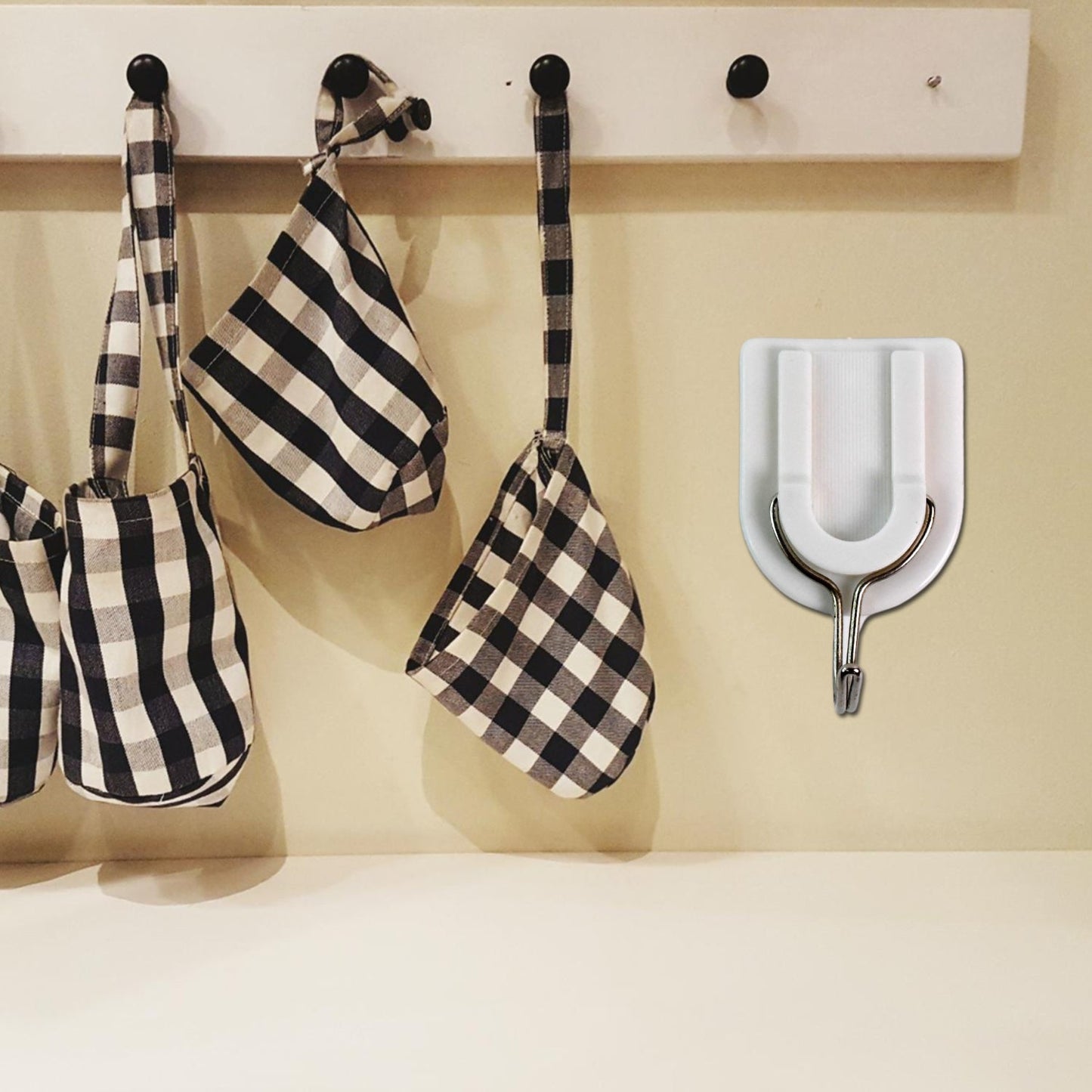 Multipurpose Strong Small Stainless Steel Adhesive Wall Hooks